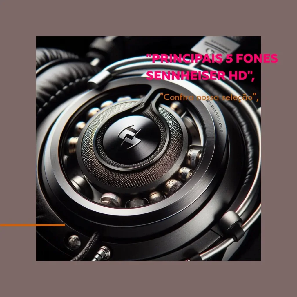 Principais 5 fone Sennheiser hd