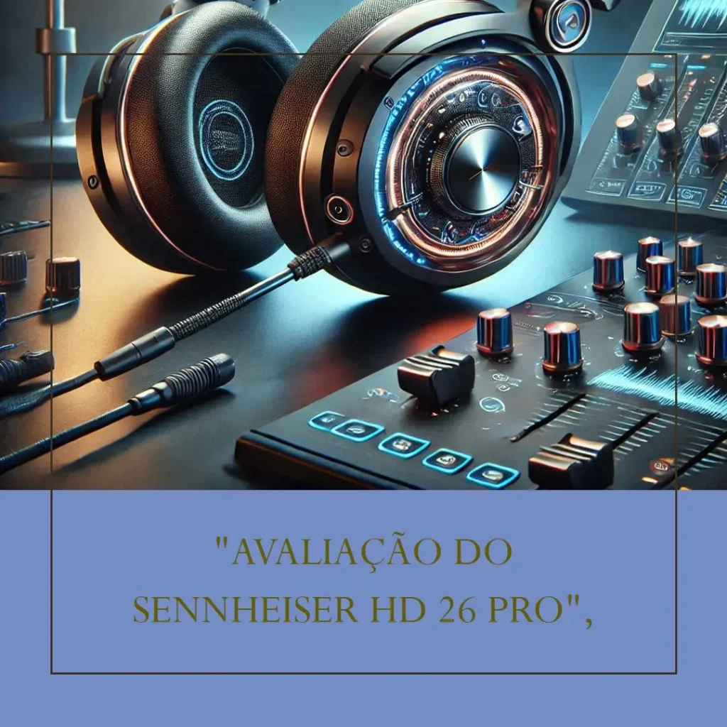 Sennheiser Fones de Ouvido HD 26 PRO DJ: Qualidade Profissional