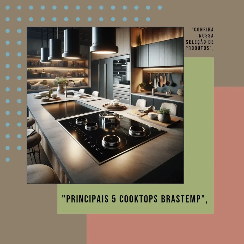 Principais 5 fogão cooktop brastemp