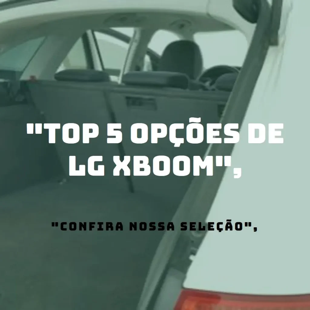 Top 5 Opções de LG Xboom partybox xl7