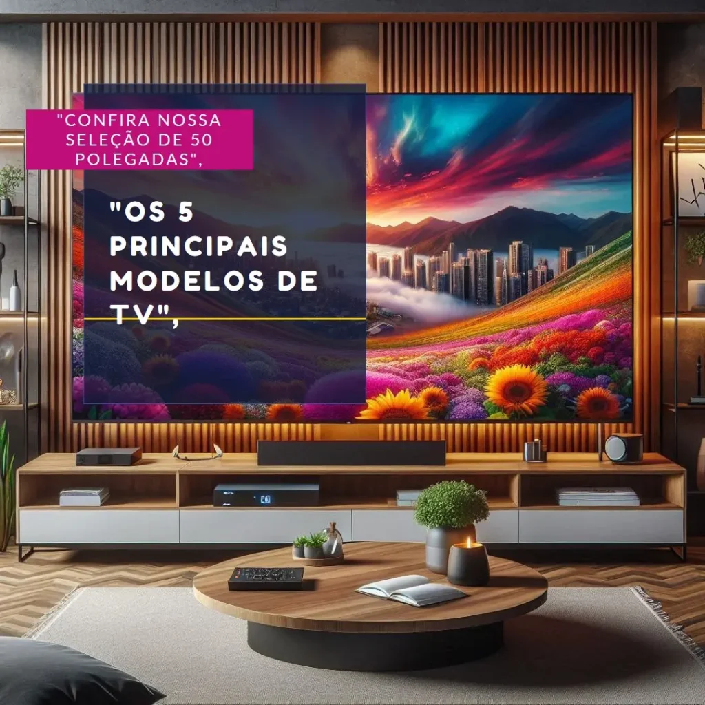 Os 5 Principais Modelos de tv de 50 polegadas 4k