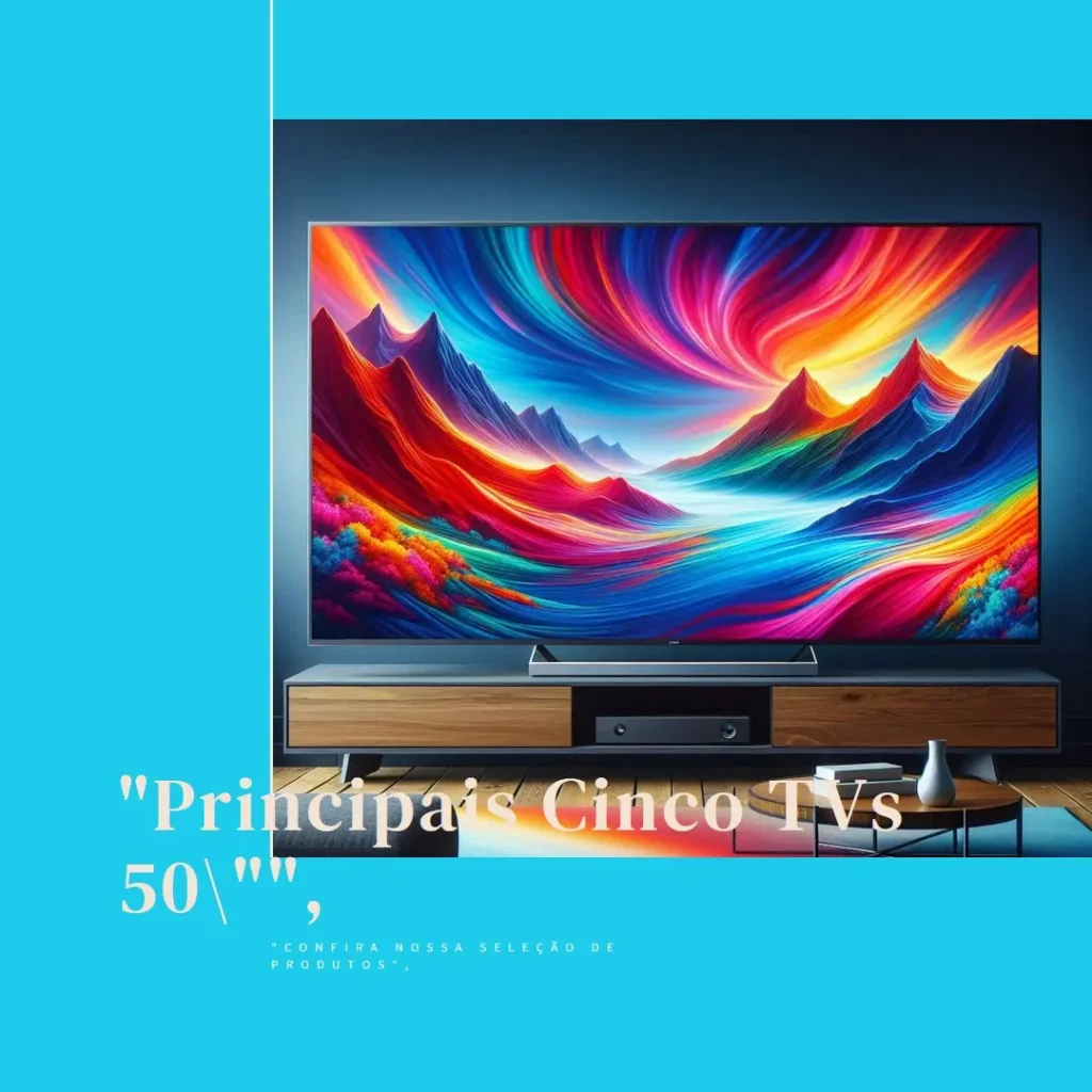 Principais Cinco TV 50 polegadas Toshiba