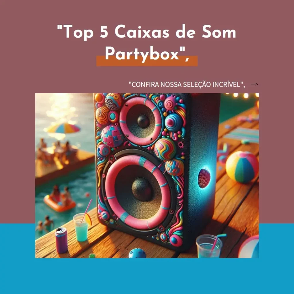 Top 5 Opções de caixa de som partybox 100