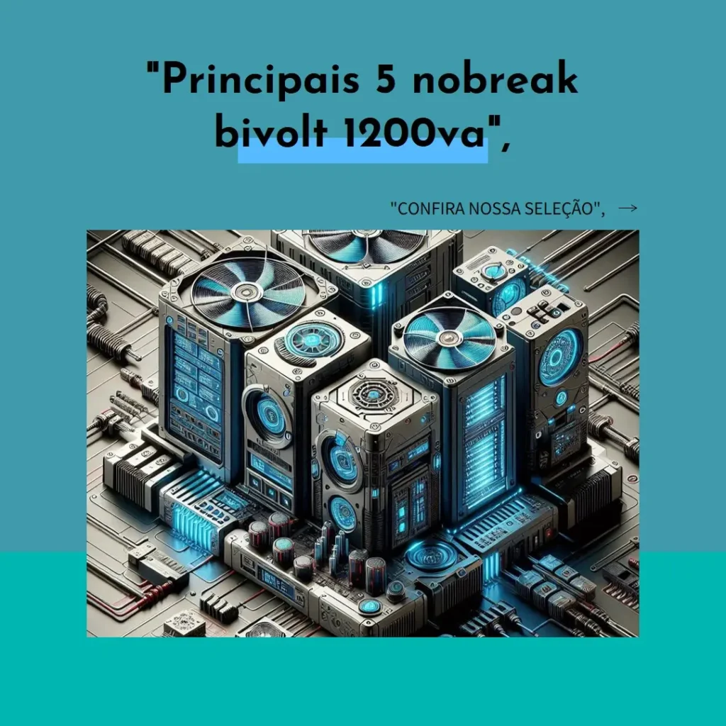 Principais 5 nobreak bivolt 1200va