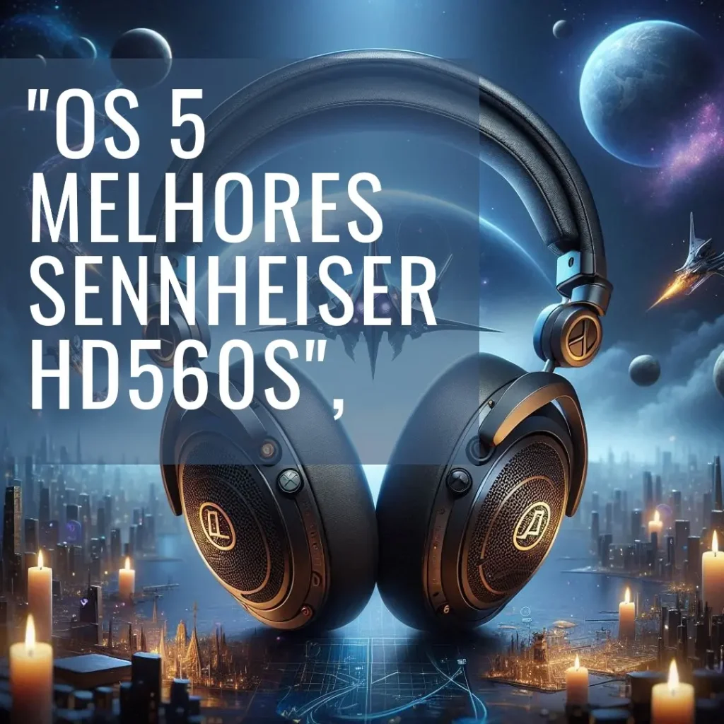 Lista de 5 Melhores:  Sennheiser hd560s