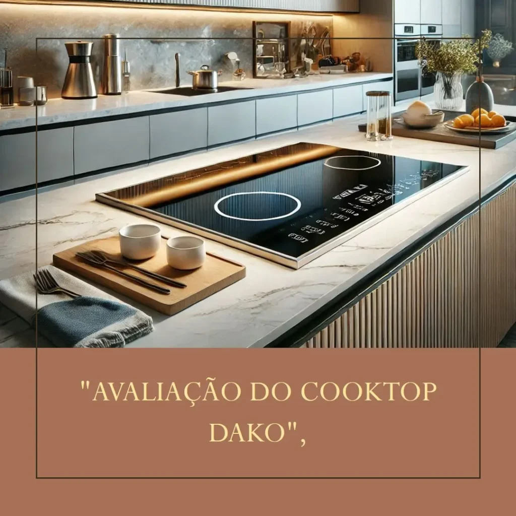 Cooktop de Indução 5 Bocas Dako Select com Zonas Flexíveis