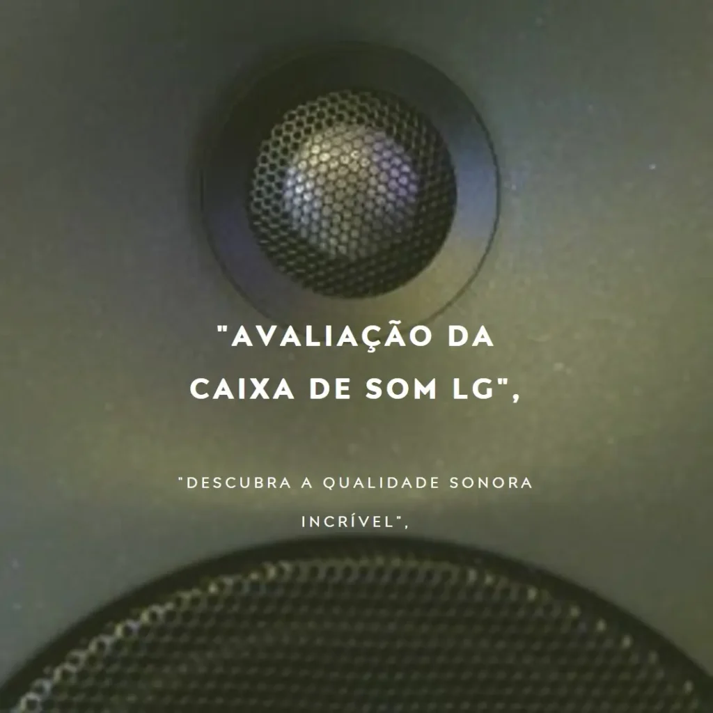 Caixa de Som Acústica LG Xboom RNC9 Bluetooth Rádio 410W