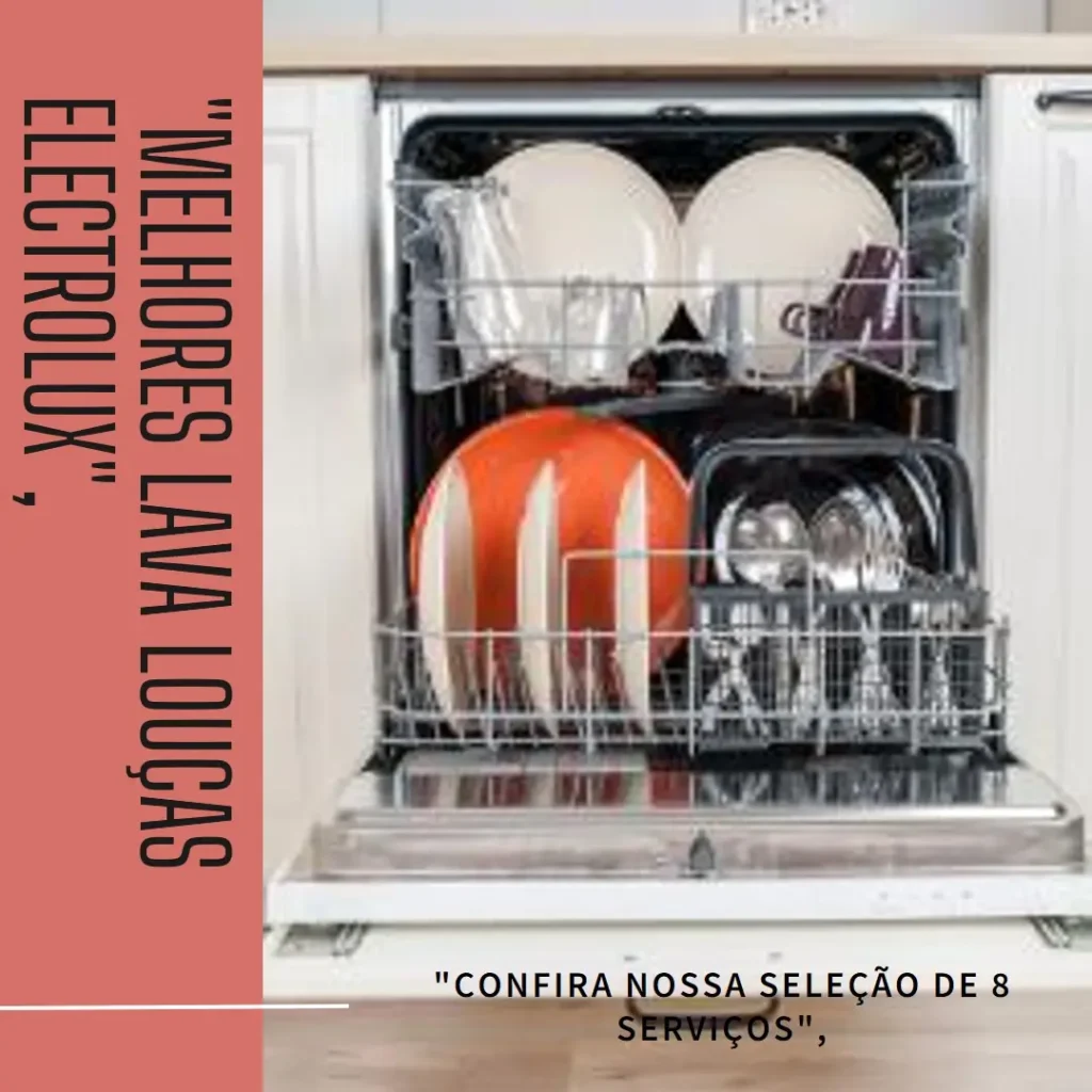 Melhores 5  lava louças 8 serviços electrolux