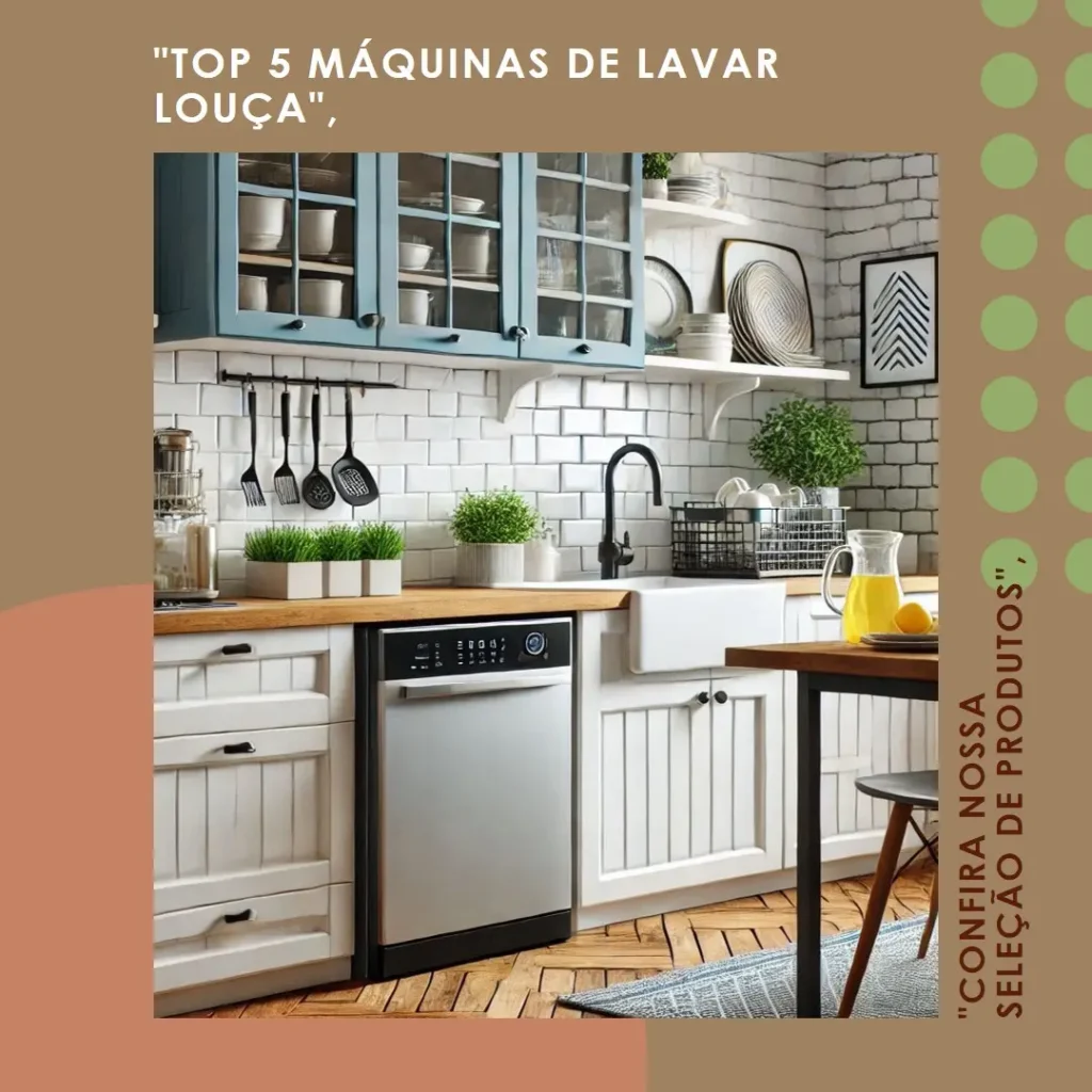 Top 5 Opções de maquina de lavar louca pequena