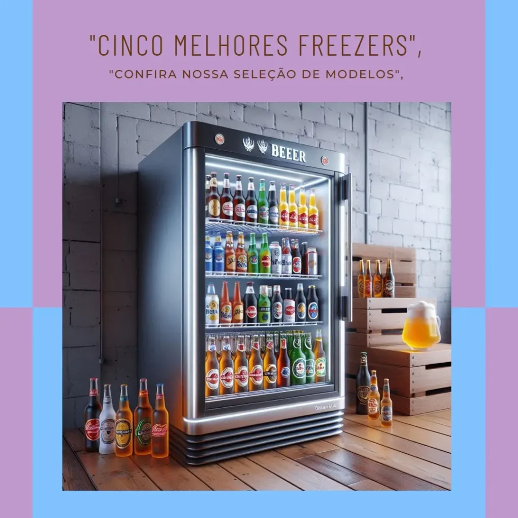 Cinco Melhores Modelos de freezer cervejeiro