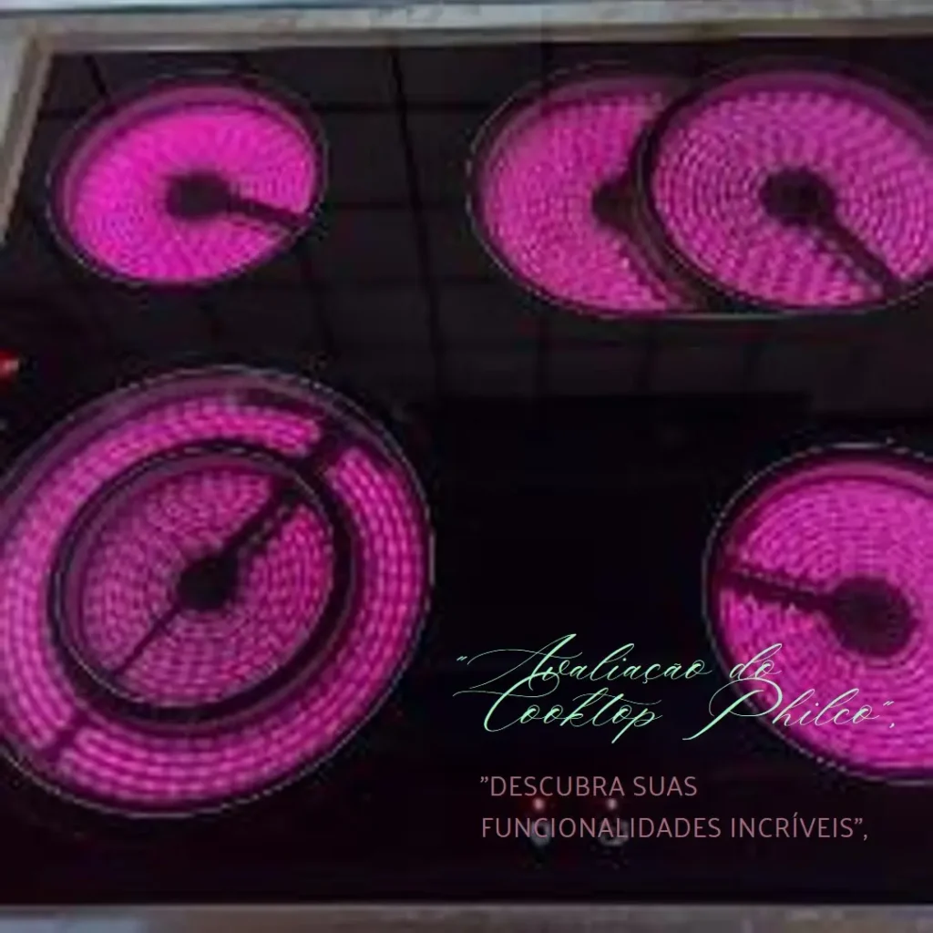 Cooktop Elétrico Philco PCT55VC: Desempenho e Elegância para sua Cozinha