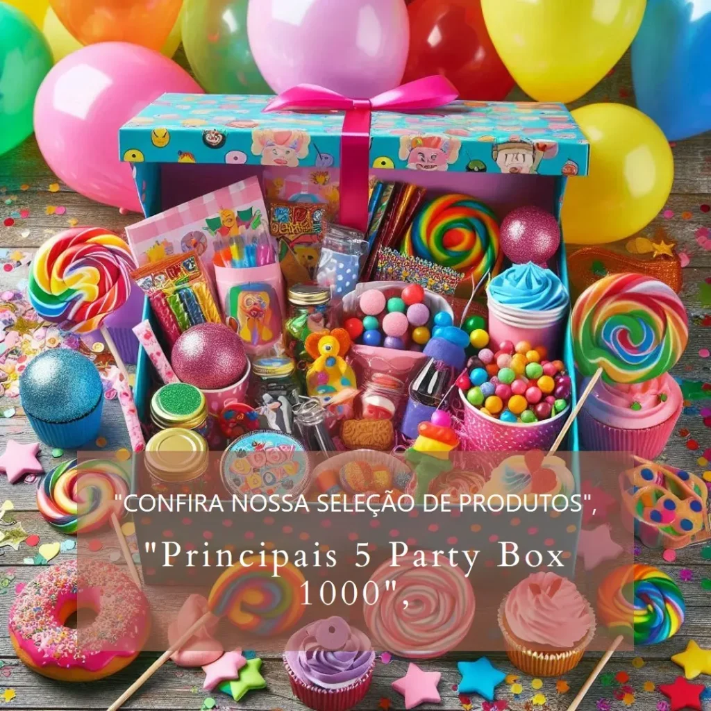 Principais 5 party box 1000