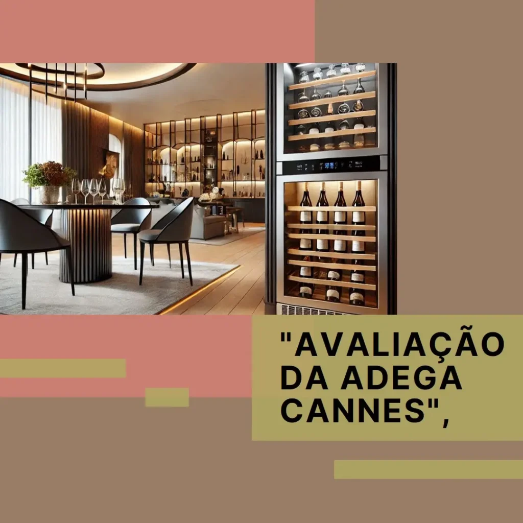 SUGGAR Adega Climatizada Cannes 18 Garrafas com Painel Touch
