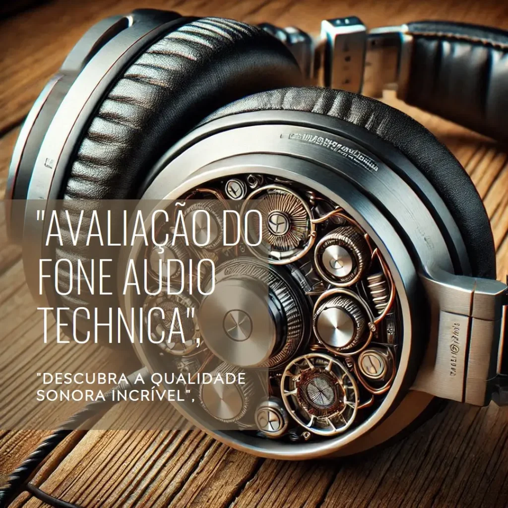 Fone de Ouvido Audio-Technica ATH-M50x: Qualidade e Conforto