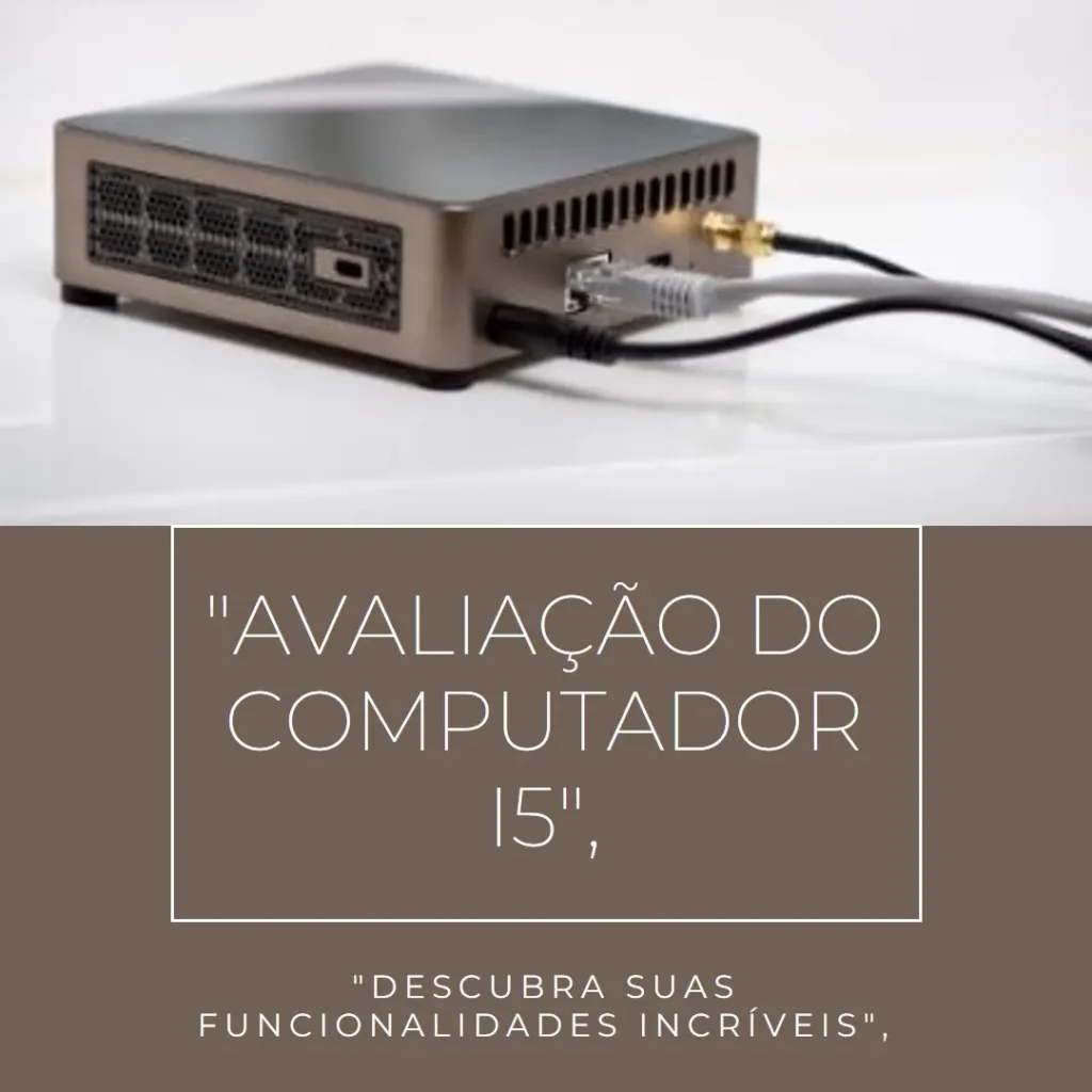 Computador Completo Intel Core i5 16GB SSD 256GB Monitor 19" – Pronto para Tudo!