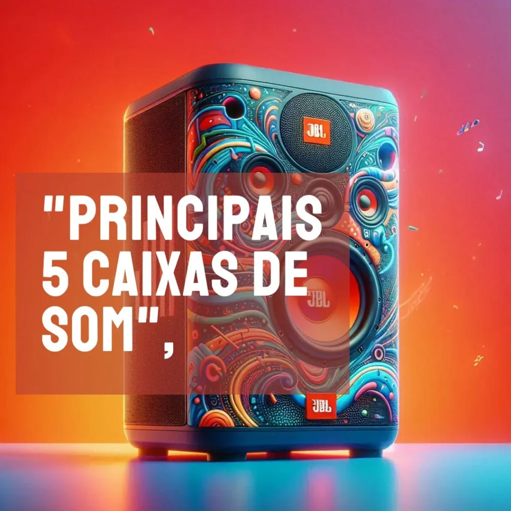 Principais 5 caixa de som JBL partybox 120