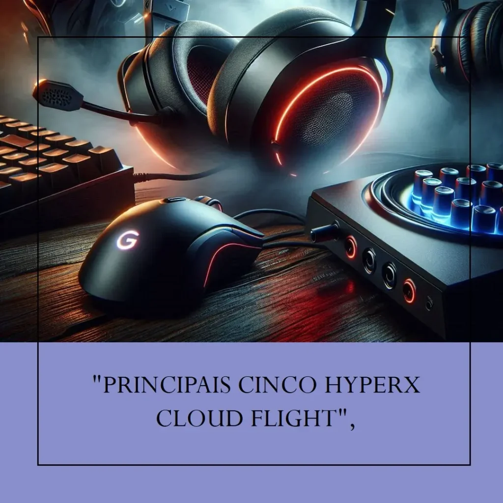 Principais Cinco Hyperx cloud flight