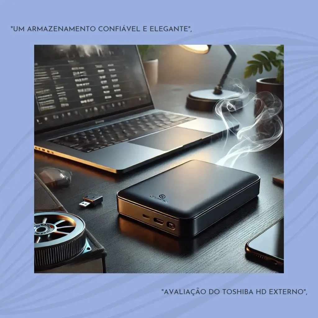 TOSHIBA HD Externo 2TB Canvio Advance: Compacto e Eficiente