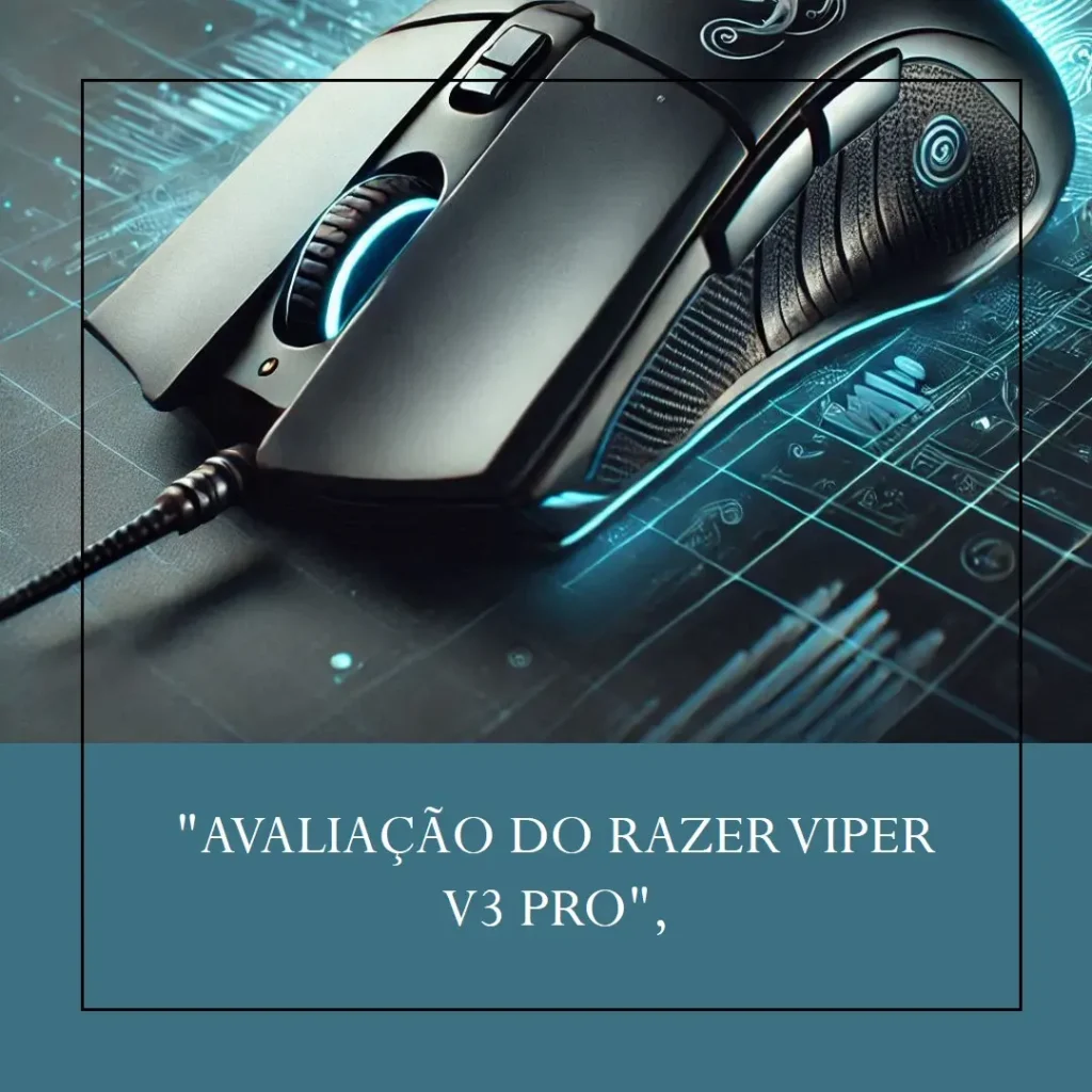 Razer Viper V3 Pro Wireless Esports: Leveza e Precisão Máxima