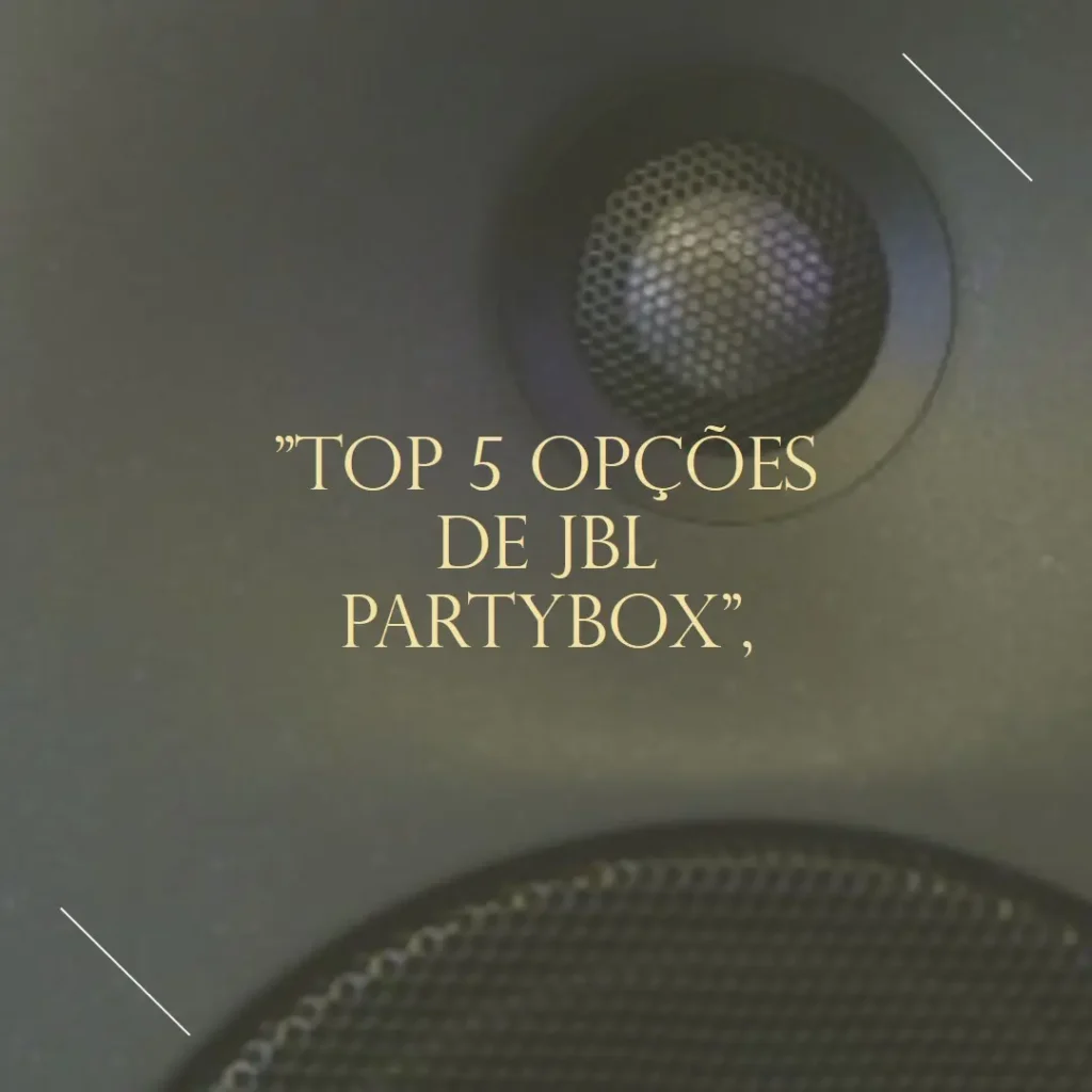 Top 5 Opções de JBL partybox on the go