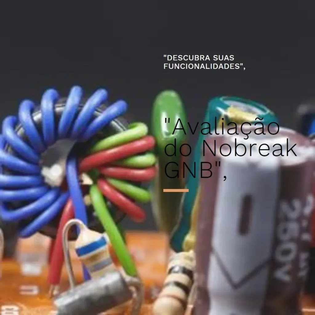 Nobreak Para Portão GNB 1500VA 120V Intelbras: Ideal para Portões Eletrônicos
