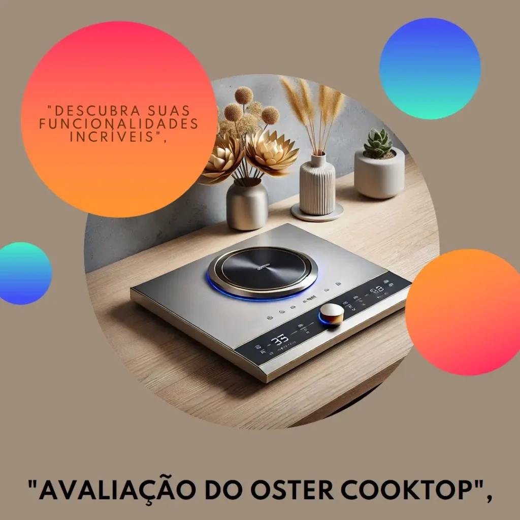 Oster Cooktop por Indução: Potência e Versatilidade em Um Só Produto