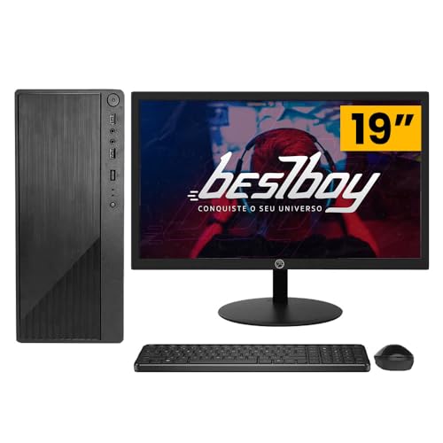 Computador Completo Intel I5, 8gb Ram, Ssd 256, Monitor 19 - Uso doméstico e escritório