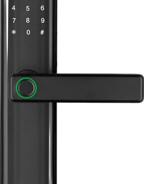 Fechadura Digital Biométrica Inteligente Kuanttum Delta