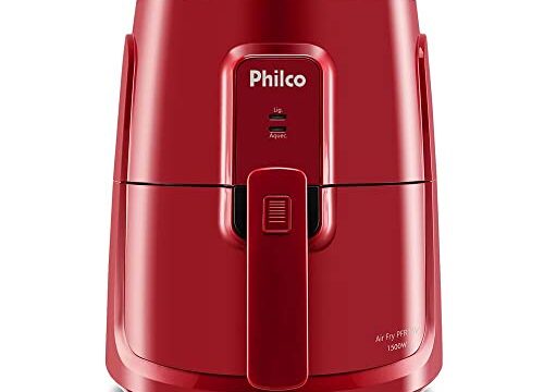 Fritadeira Air Fryer Philco PFR15V Air Flow 4L 1500W, 127 V, Vermelho