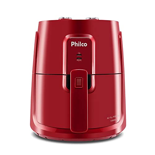 Fritadeira Air Fryer Philco PFR15V Air Flow 4L 1500W, 127 V, Vermelho