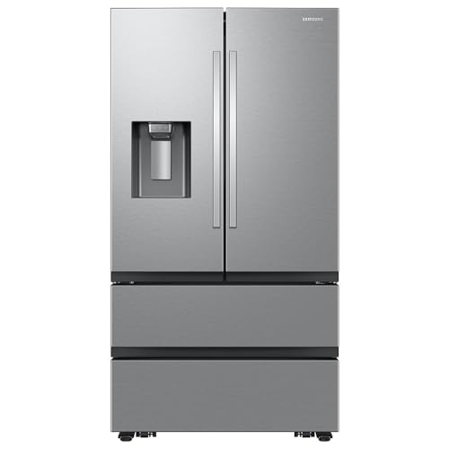 Geladeira Samsung French Door RF26 com All Around Cooling™ com Dispenser de Água e Gelo 550L Inox - 110V