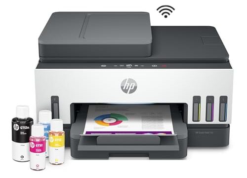 Impressora Multifuncional HP Smart Tank 794 Tanque de Tinta Colorida Wi-Fi Scanner Duplex, Bluetooth.Funções: Imprimir, Copiar, Digitalizar. Cor: Branco (2G9Q9A)