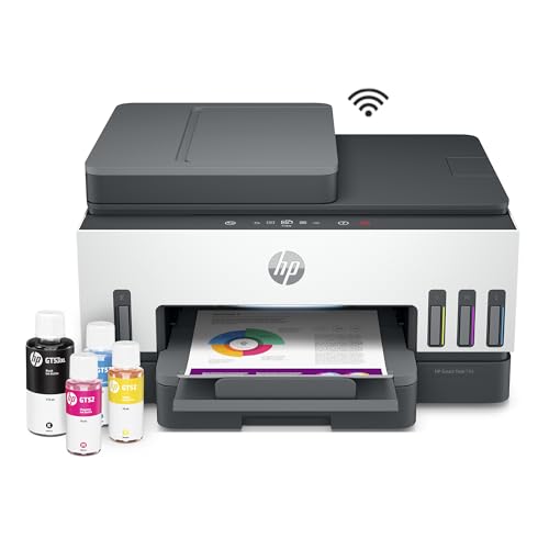 Impressora Multifuncional HP Smart Tank 794 Tanque de Tinta Colorida Wi-Fi Scanner Duplex, Bluetooth.Funções: Imprimir, Copiar, Digitalizar. Cor: Branco (2G9Q9A)