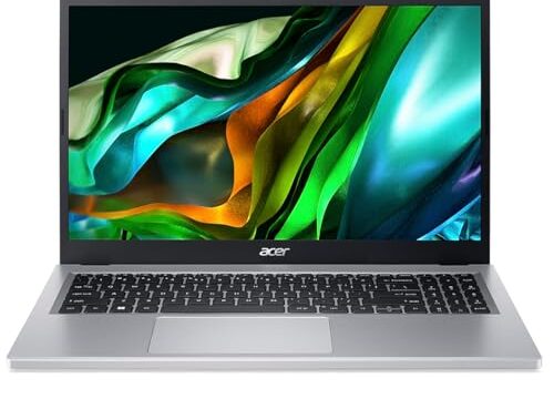 Notebook Acer Aspire 3 15.6'' FHD I3 - N305 SSD 256GB 8GB LPDDR5 Linux Debian Prata - A315-510P-320B