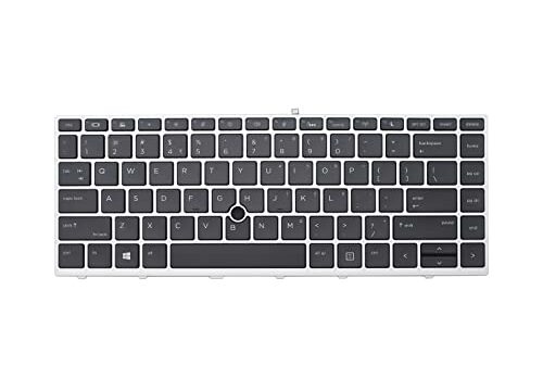 Novo teclado retroiluminado para laptop HP Probook 640 G4 640 G5 645 G4 645 G5 US teclado com ponta L00737-001 6073b0140501