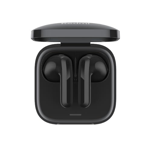 Xiaomi Redmi Buds 6 Active, Fones de Ouvido Sem Fio, Versão Global (Preto)