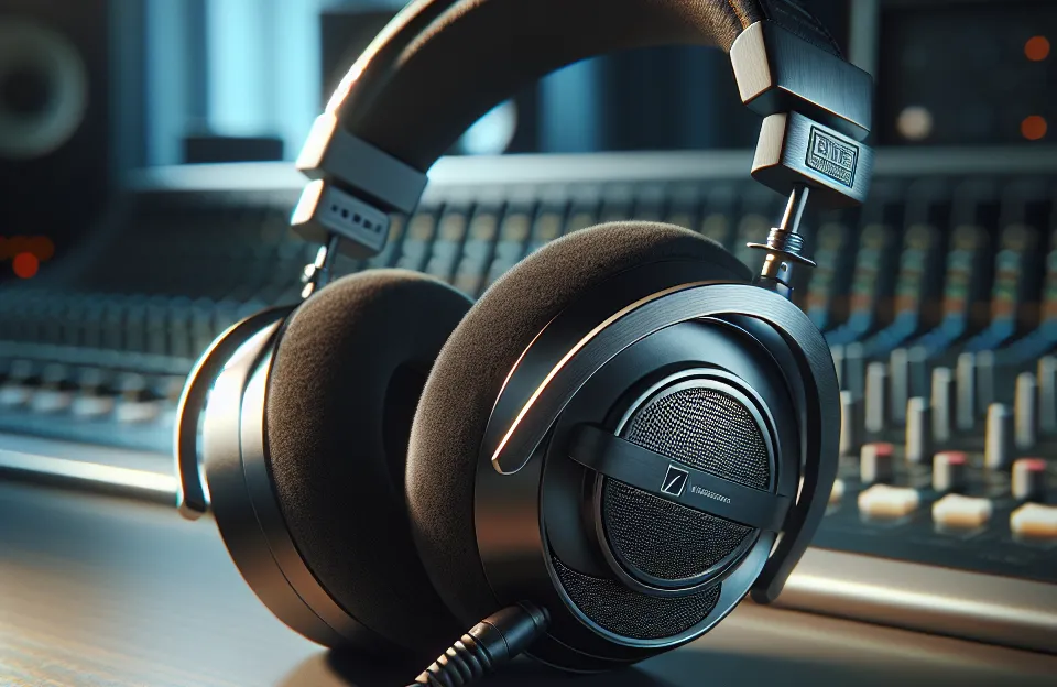 Sennheiser HD 490 Pro Plus: Auriculares Profissionais Openback com Cabo Extra e Almofadas de Orelha