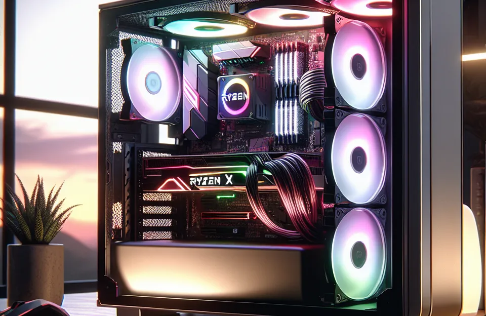 Monte seu PC: Ryzen 5 5600X, RX 5700 XT, 16GB, 512GB SSD
