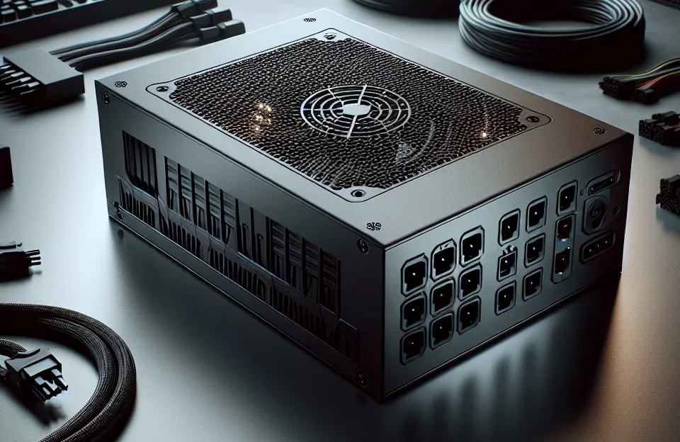 Fonte Pichau Cluster 850W Full Modular com Certificação Cybenetics Gold