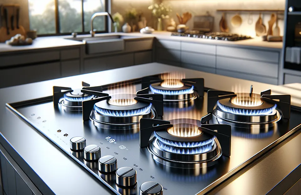Cooktop 5 bocas com Queimador Tripla Chama e Acendimento Super Automático