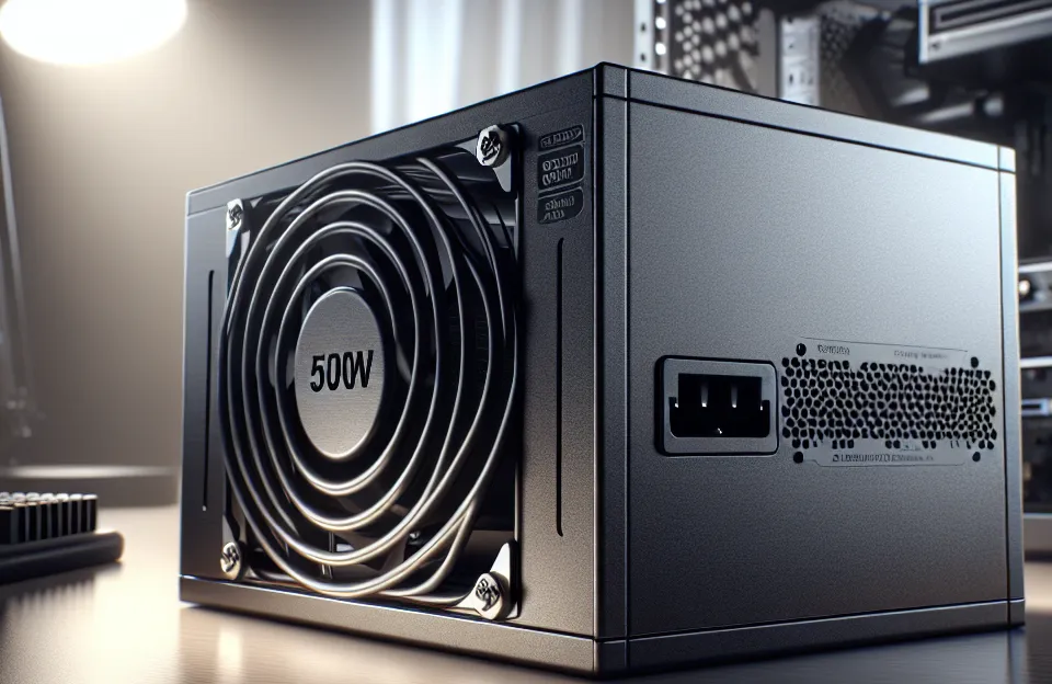 Fonte Cooler Master G500 500W, 80 Plus Gold, PFC Ativo - Eficiência e Desempenho para Seu PC