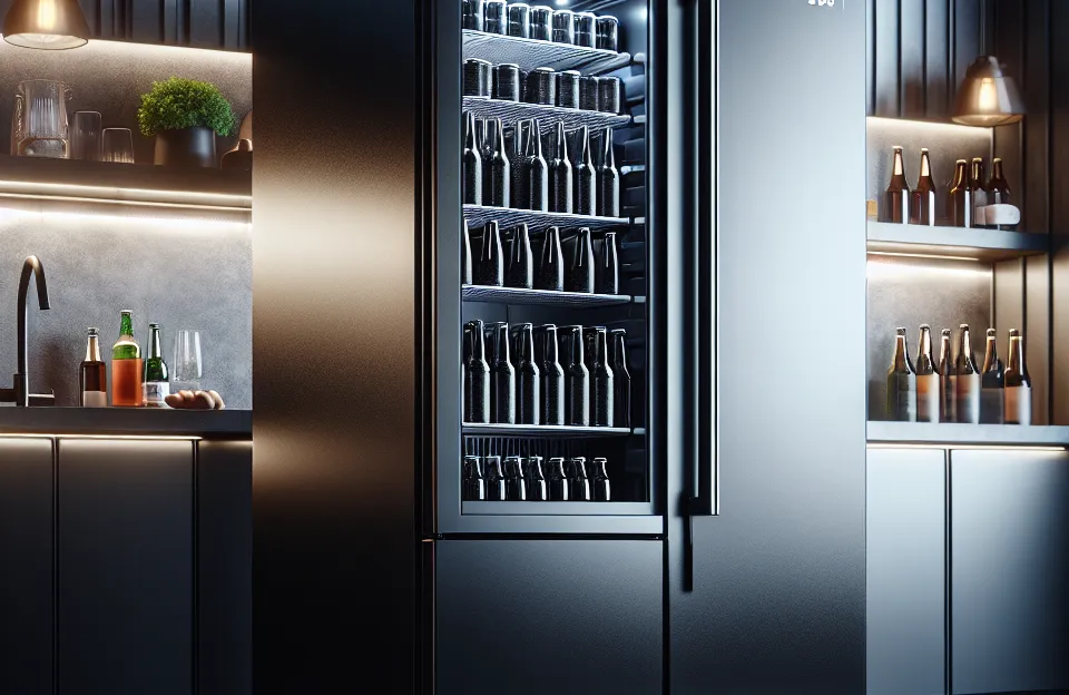 Cervejeira Metalfrio Vertical 584 Litros All Black Optima Glass Viewer VN50AF 110v: Capacidade e Design para Seus Bebidos