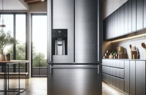 Geladeira Electrolux Top Freezer Frost Free Efficient Black Inox Look com Tecnologia Autosense (IF55B): Eficiência e Tecnologia para Sua Cozinha