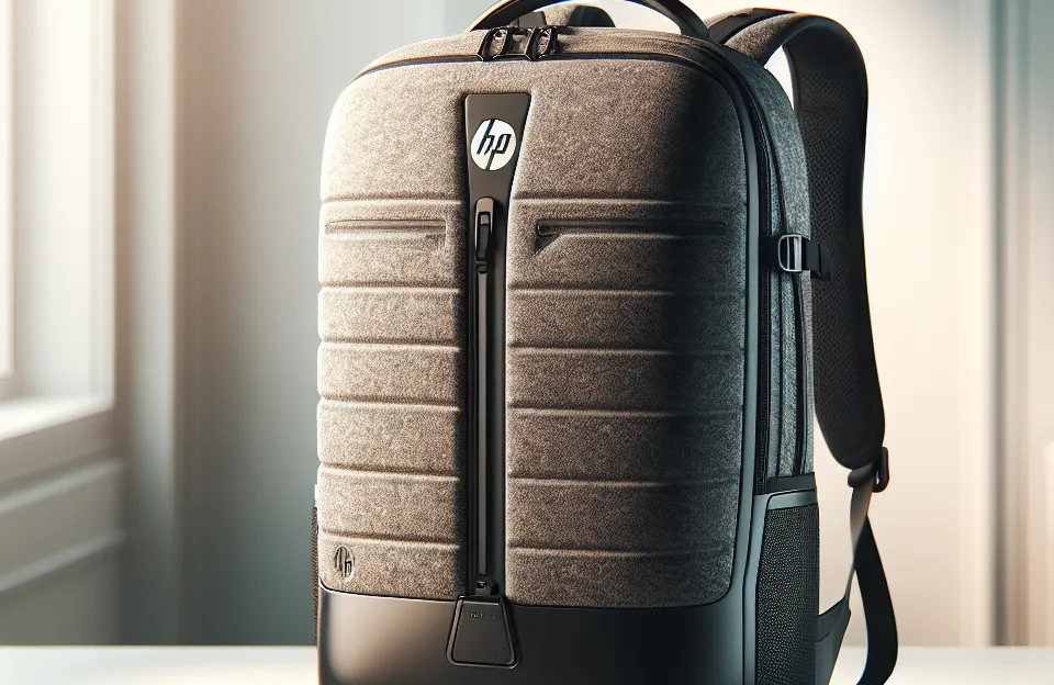Mochila Expansível HP Travel: Design Leve, Confortável e Sustentável