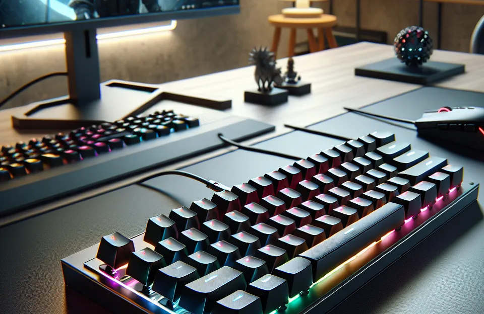 Redragon Teclado Gamer Mecânico Lakshmi Rainbow: Compacto, Conectividade USB-C e Alta Performance