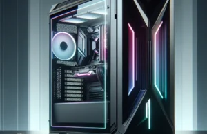 Gabinete Gamer Mancer CV300 com Vidro Panorâmico