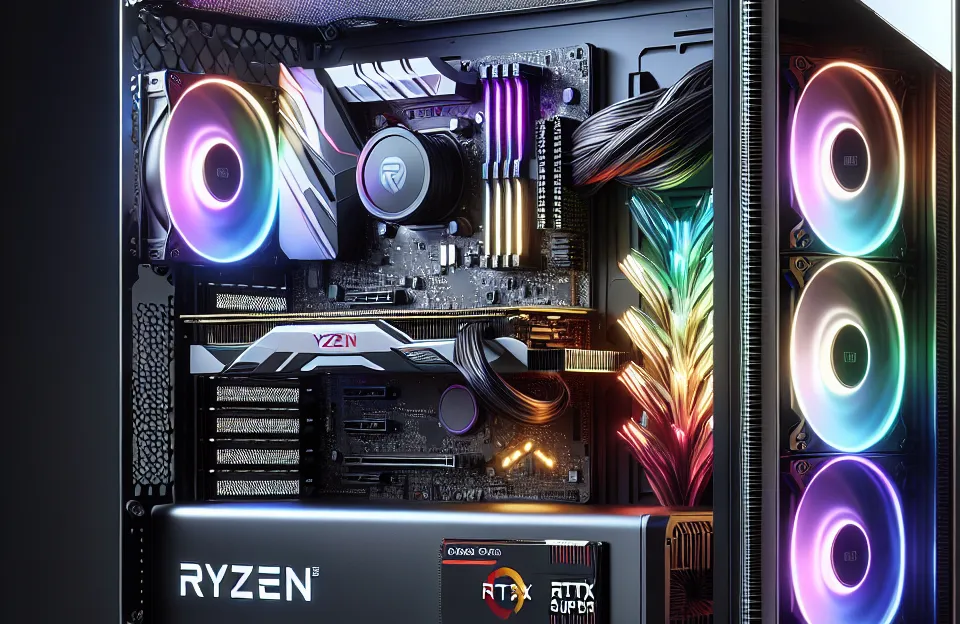 Monte seu PC: Ryzen 5 7600, RTX 4070 Super, 16GB DDR5, 512GB SSD