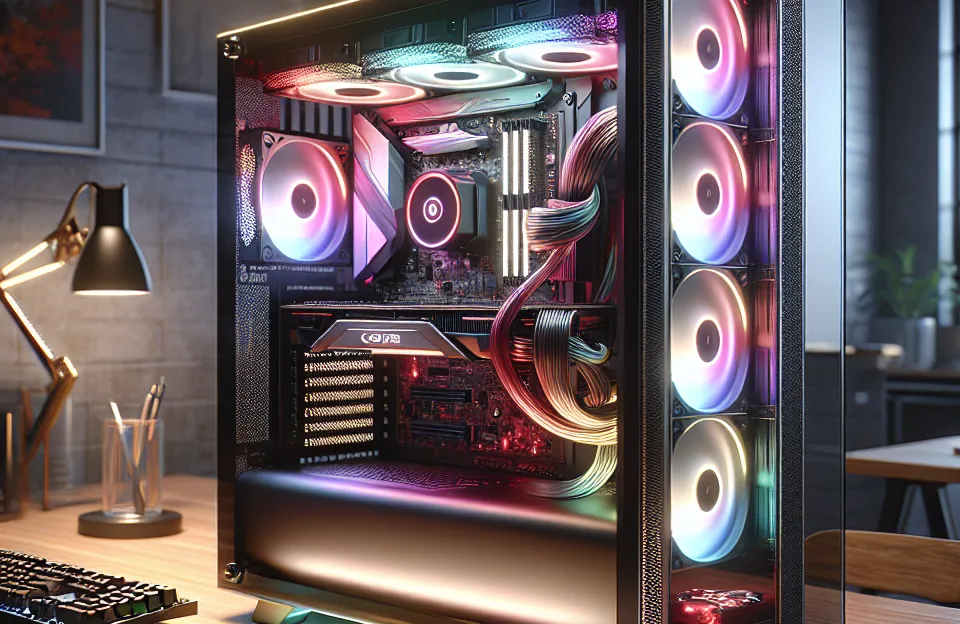 Monte seu PC: Intel i7-12700F, RTX 4060 8GB, 16GB, SSD 480GB