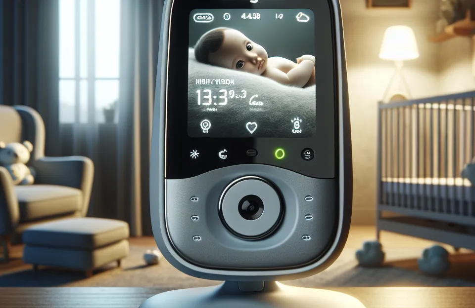 Monitor de Bebê ACAGALA: Visão Noturna e Áudio Bidirecional