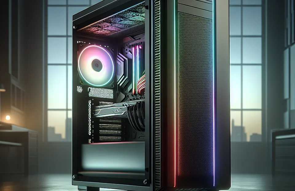 Gabinete Aerocool Cylon Mid Tower RGB Preto: Design e Funcionalidade